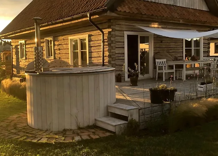 Dom Z Bieszczad Na Kaszubach - Caloroczny Dom Z Balia Ogrodowa 度假居 Kowalewo (Wejherowo)