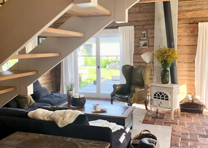 בית נופש Dom Z Bieszczad Na Kaszubach - Caloroczny Dom Z Balia Ogrodowa